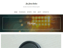 Tablet Screenshot of jiujitsulinks.com